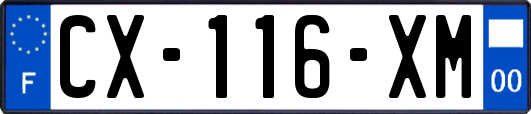 CX-116-XM