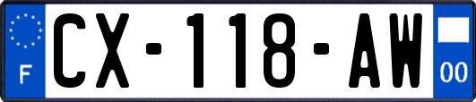 CX-118-AW