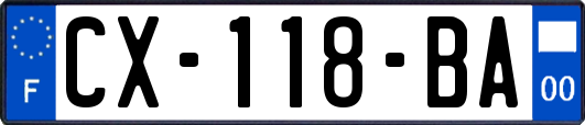 CX-118-BA