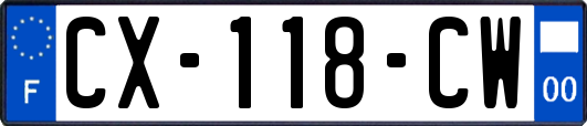 CX-118-CW