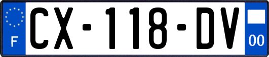 CX-118-DV