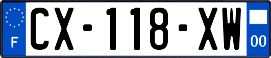 CX-118-XW