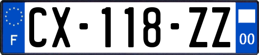 CX-118-ZZ