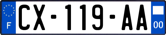 CX-119-AA