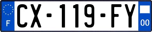 CX-119-FY