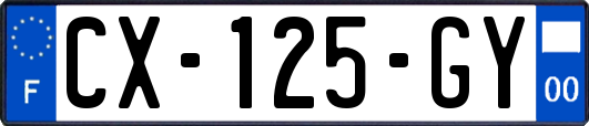 CX-125-GY