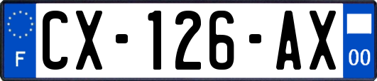 CX-126-AX