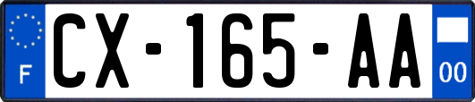 CX-165-AA