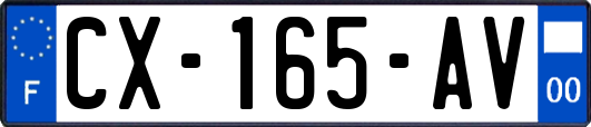 CX-165-AV