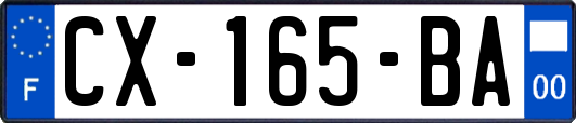 CX-165-BA