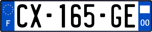 CX-165-GE