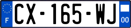 CX-165-WJ