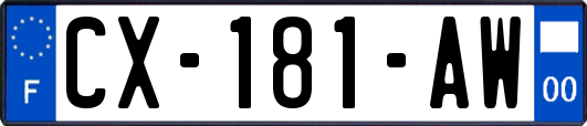 CX-181-AW