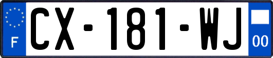 CX-181-WJ