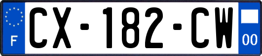 CX-182-CW