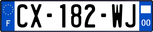 CX-182-WJ