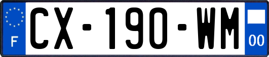 CX-190-WM