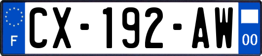 CX-192-AW