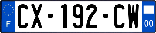 CX-192-CW