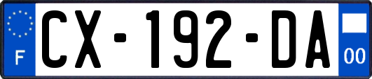 CX-192-DA