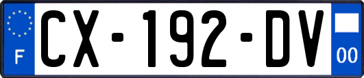 CX-192-DV