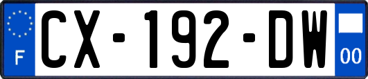 CX-192-DW