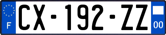 CX-192-ZZ