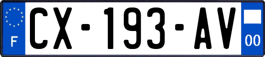 CX-193-AV