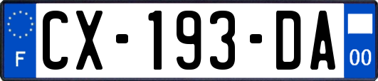 CX-193-DA