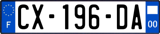 CX-196-DA