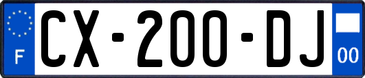 CX-200-DJ