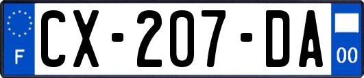 CX-207-DA