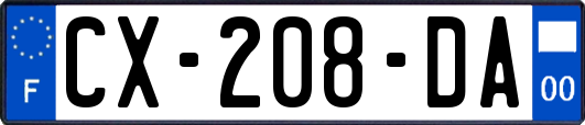 CX-208-DA
