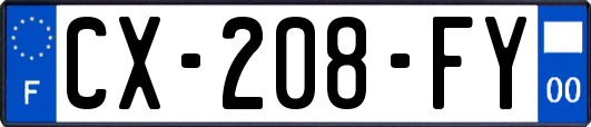 CX-208-FY