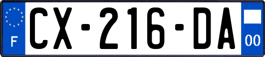 CX-216-DA