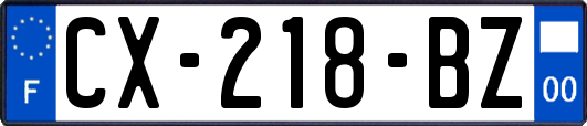 CX-218-BZ