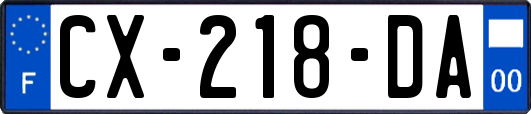 CX-218-DA