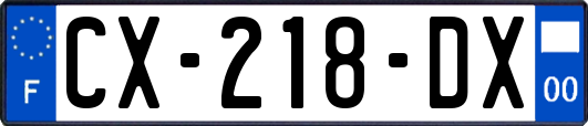 CX-218-DX