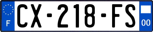 CX-218-FS