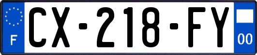 CX-218-FY