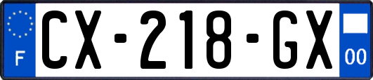 CX-218-GX