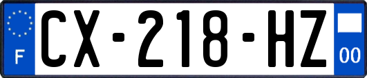 CX-218-HZ