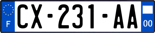 CX-231-AA