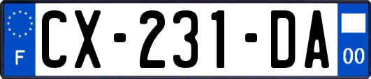 CX-231-DA