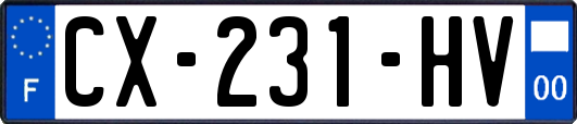 CX-231-HV