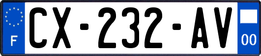 CX-232-AV