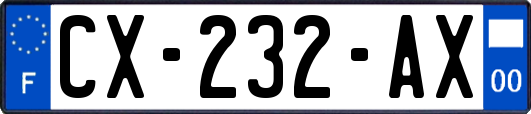 CX-232-AX