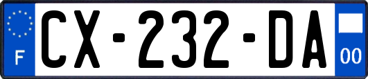 CX-232-DA