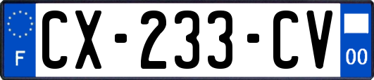 CX-233-CV
