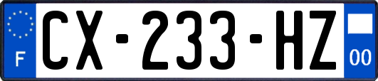 CX-233-HZ